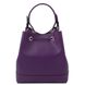 Minerva - шкіряна сумка відро (баклет) TL142145 Фіолетова TL142145 фото 3