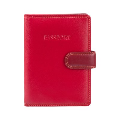 Обкладинка для паспорта Visconti RB75 Sumba (Red Multi) RB75 RED M фото