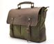 Чоловіча сумка-портфель шкіра + канвас RH-3960-4lx від українського бренду TARWA RH-3960-4lx фото 3