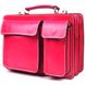 Жіночий портфель шкіряний Firenze FR7007M рожевий FR7007M фото 3
