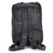 Шкіряна сумка трансформер JD 7014A рюкзак, бриф, сумка чорна JD7014A фото 8