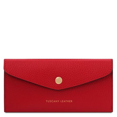 Шкіряний конверт гаманець tl142322 помада червона TL142322 фото