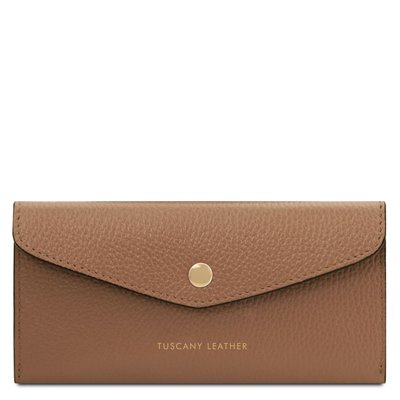 Шкіряний конверт гаманець tl142322 taupe TL142322 фото