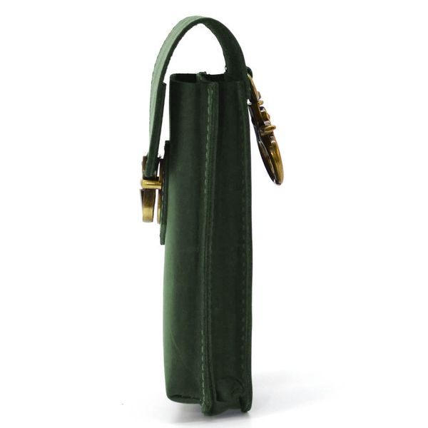 Шкіряна сумка чохол на пояс зелена TARWA RE-2092-3md RE-2092-3md фото