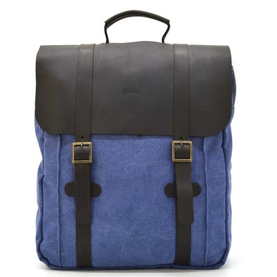Сумка рюкзак для ноутбука з канвасу TARWA RCk-3420-3md синій RA-3420-3md фото