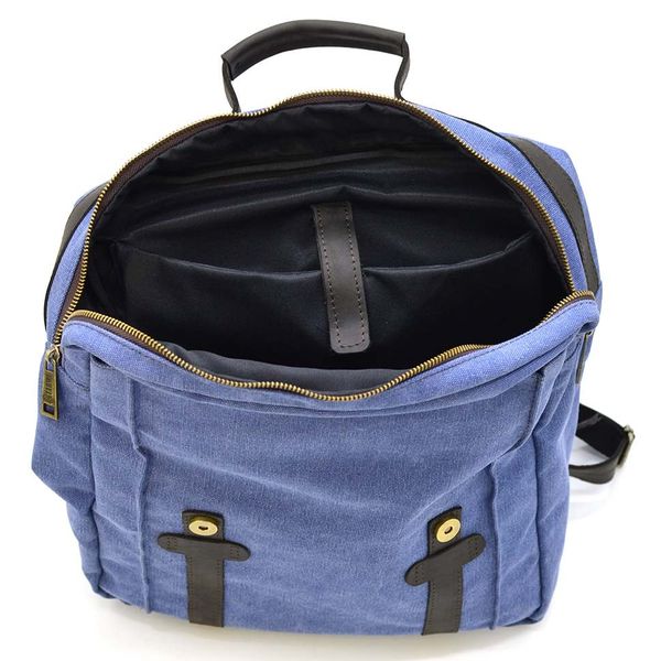 Сумка рюкзак для ноутбука з канвасу TARWA RCk-3420-3md синій RA-3420-3md фото