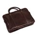 Стильна шкіряна сумка, коричневий колір, Firenze 0502 HB0502 фото 5