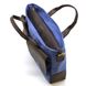 Чоловіча сумка з канвас та кінської шкіри TARWA RKc-3990-3md синій RbSc-3990-3md фото 6