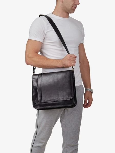 Чоловічі сумки крос-боді, колір чорний Firenze HB01313 HB01313 фото