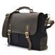 Чоловіча сумка-портфель з канвасу та шкіри TARWA RGc-3960-3md RH-3960-4lx фото 5