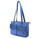 Жіноча сумка тоут з канвас та шкіри TARWA RSkyK-3930-3md з передніми кишенями RSkyK-3930-3md фото 4