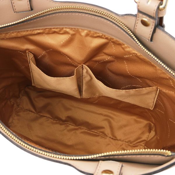 TL Bag - Suffyano Leather Bag Tl141696 Nude TL141696 фото