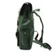Рюкзак із натуральної шкіри RE-9001-4lx TARWA зелений крейзі GB-9001-4lx фото 3