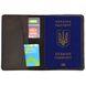 Шкіряна обкладинка на паспорт, військовий квиток TARWA RC-passp коричнева RC-passp фото 2
